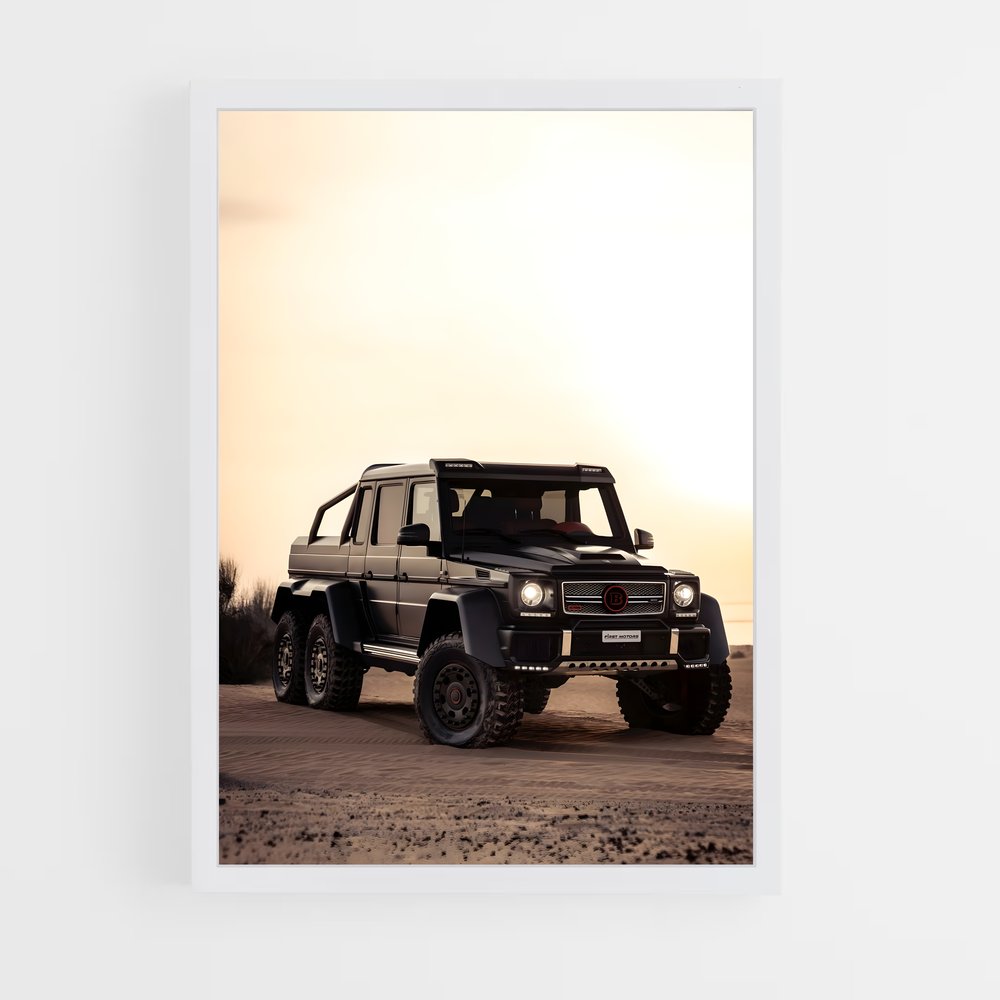 Poster G63 Offroad Legend – affiche Mercedes (vue 3)